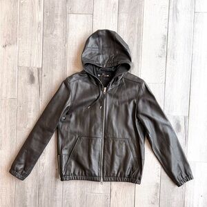 Coach men’s leather jacket